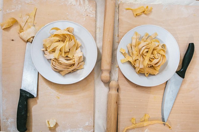 Learn to Make Pasta & Tiramisu with Wine and Limoncello Included - The meal, wine, and limoncello finish