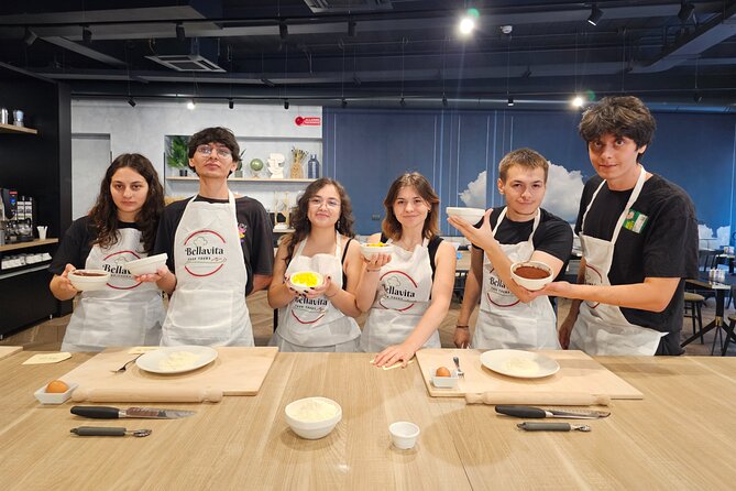 Pasta Fettuccine, Ravioli and Tiramisu MasterClass - The teaching style and group atmosphere