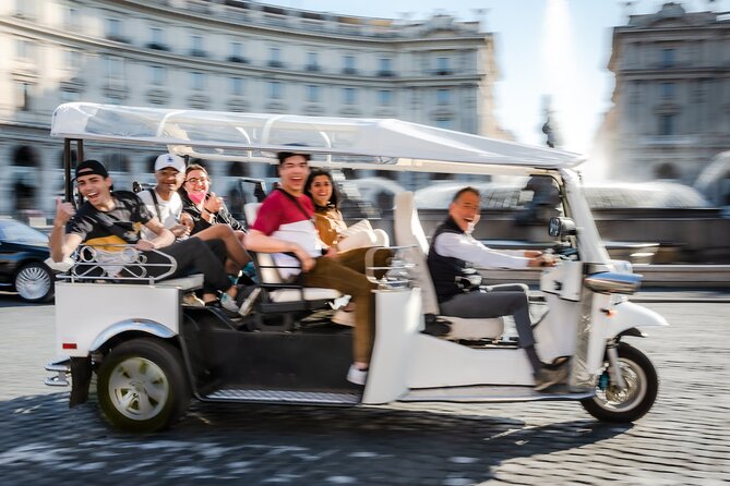 Private: 3 hours ETuk Tour in Rome - Key things to know before booking