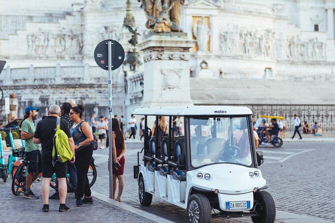 Private Evening Golf Cart Tour of Rome with Aperitivo - Starting at Piazza della Repubblica at 6:30 p.m.