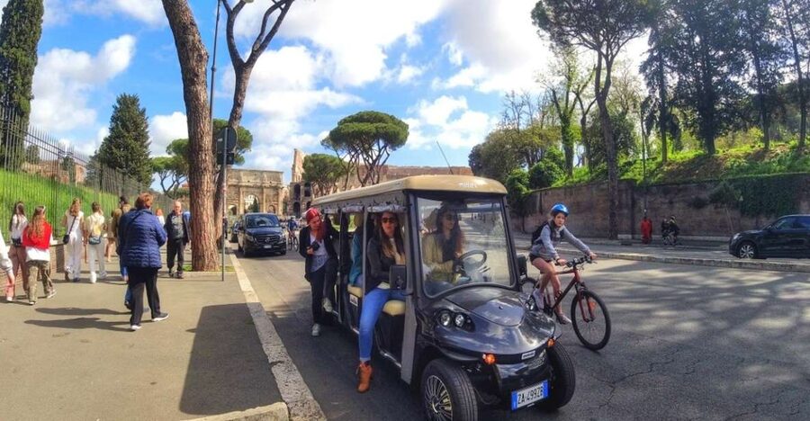 Rome: 3-Hour Panoramic Luxury Golf Cart Tour - Key points to know before booking