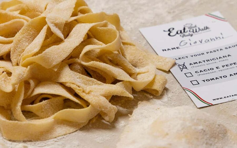 Rome: 3-in-1 Fettuccine, Ravioli, and Tiramisu Cooking Class - Finding Restaurant Gusto in central Rome