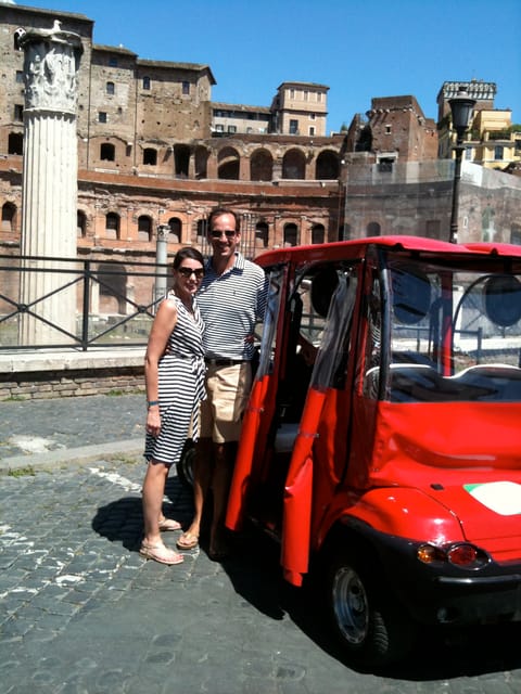 Rome: 4-Hour Private Afternoon Golf Cart City Tour - Quiet lanes, churches, and local Rome