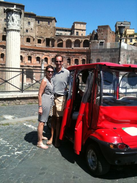 Rome: 4-Hour Private Afternoon Golf Cart City Tour - Four hours, one flexible route
