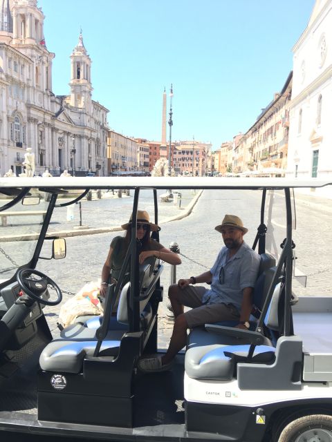 Rome: 4-Hour Private Afternoon Golf Cart City Tour - The guides are the heart of the experience