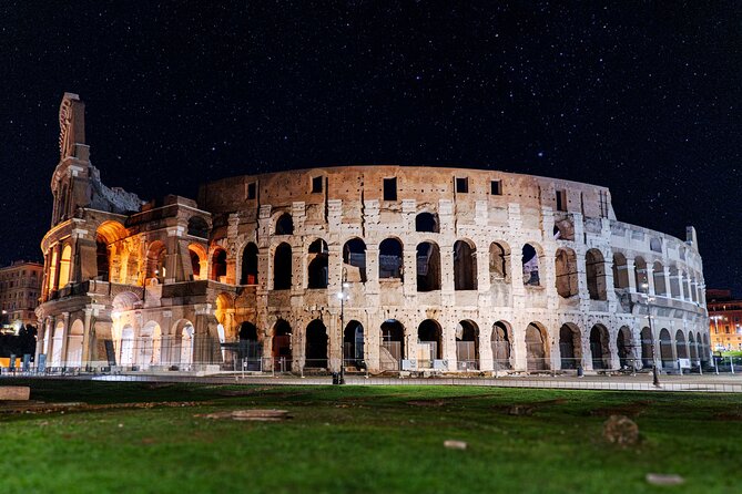 Rome After Dark: Explore the Eternal City Under the Moonlight - The Pantheon under evening lights