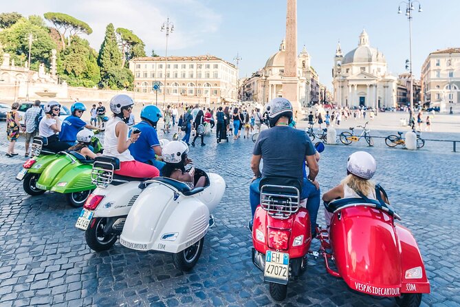 Rome Afternoon Sightseeing Vespa Sidecar Tour with Gourmet Gelato - Gelato In A Historic Alley