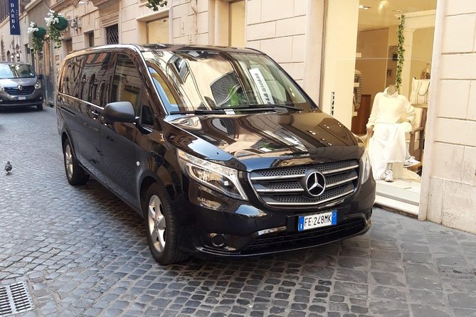 Rome Airport Transfer "over 2500 Viator rides" - Vehicle sizes and luggage space