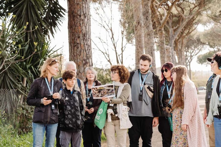 Rome: Appian Way, Aqueducts, and Catacombs Tour - Cecilia Metella’s round mausoleum