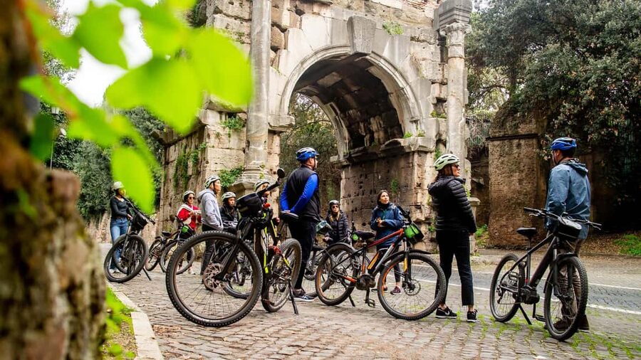Rome: Appian Way Aqueducts Bike Tour (UPG Catacombs & Lunch) - Porta San Sebastiano and the first taste of ancient Rome
