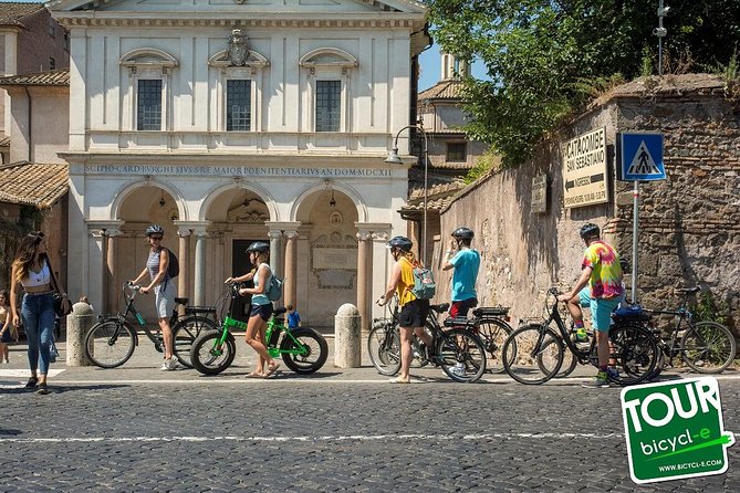 Rome:Appian Way E-bike Tour, Catacombs, Aqueducts & Transfer - Passing the Baths of Caracalla