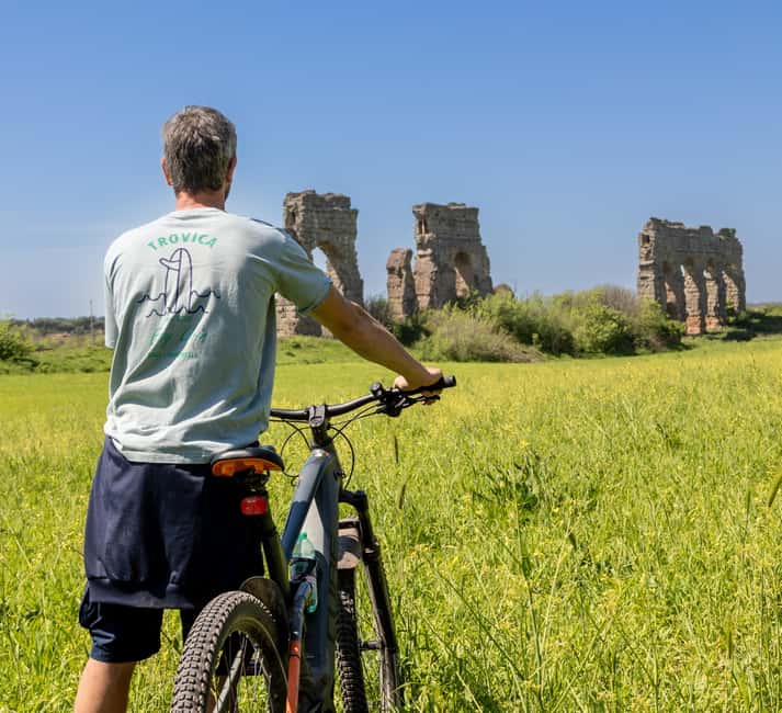 Rome:Appian Way E-bike Tour with Catacombs, Aqueducts & Food - How hard is the cycling?