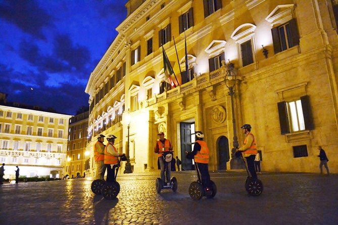 Rome at Night Segway Small Group Tour - The first ten minutes: learning to ride before Rome
