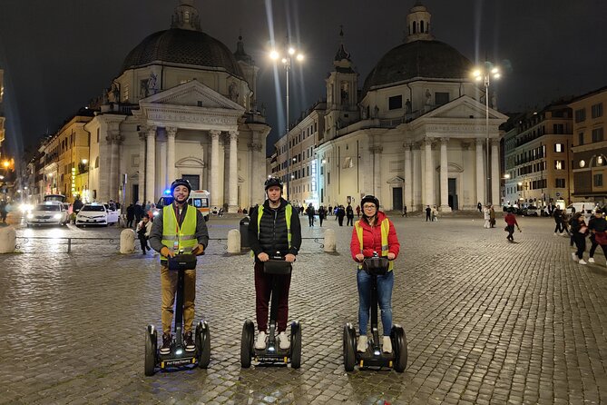 Rome at Night Segway Small Group Tour - Trevi Fountain under the lights