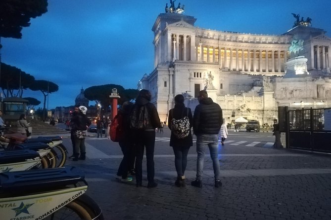 Rome by Night E-Bike Tour with Pizza Option - Starting near the Colosseum and Roman Forum