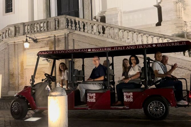 Rome by Night: Golf Cart Tour - Why Rome works so well at night by golf cart