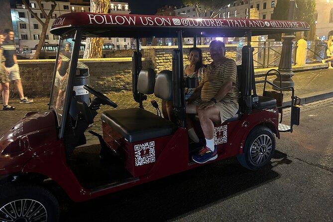 Rome by Night: Golf Cart Tour - Castel Sant’Angelo and the view toward St. Peter’s