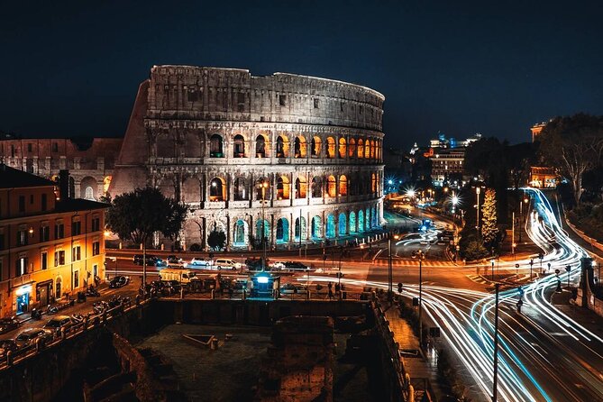 Rome by Night Private Golf Cart Tour - Spanish Steps and Trevi Fountain after the crowds