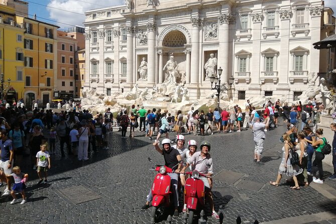 Rome by Vespa – Live the City Like a Local - Trevi Fountain and the Spanish Steps