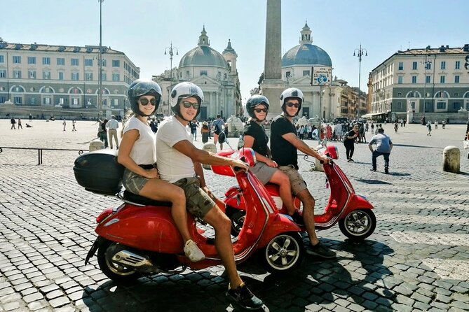 Rome by Vespa – with Francesco: the Best Guided Vespa Tour - Janiculum Hill and the noon cannon shot