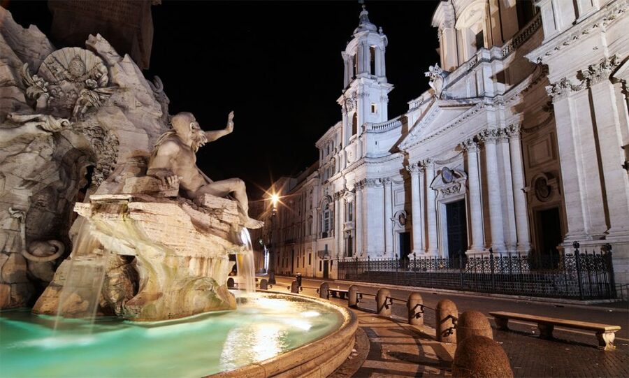 Rome: Cannondale E-Bike Evening Tour with Optional Dinner - Starting near the Colosseum on Via Labicana