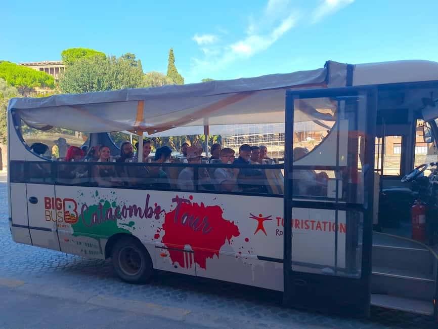 Rome: Catacombs Guided Tour with Transfer - The ride from Piazza Ara Coeli to the Catacombs