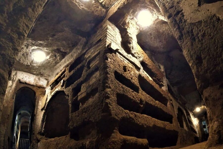 Rome: Catacombs of St. Sebastian Entry Ticket & Guided Tour - The underground route and Saint Sebastian