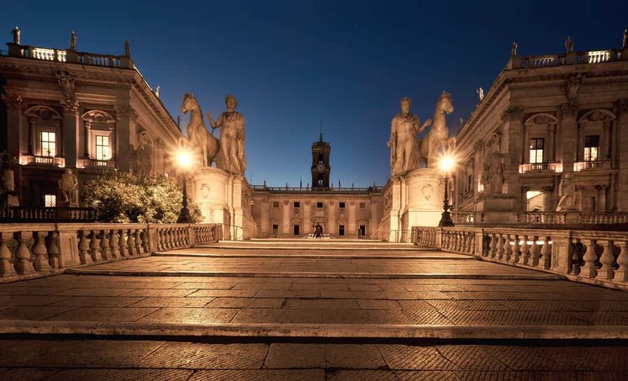 Rome: City Golf Cart at Night Tour - Campidoglio and Michelangelo’s hilltop square