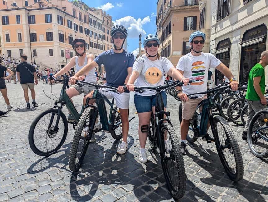 Rome: City Highlights Electric Bike Tour - Campo de’ Fiori and Piazza Navona