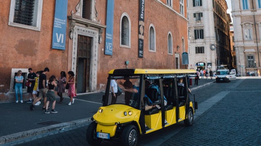 Rome: City Highlights Golf Cart Tour with Local Guide - Trevi Fountain and the coin toss