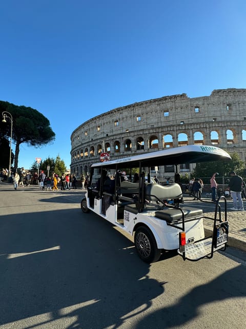 Rome: City Highlights Private Golf Cart Tour - Key points to know before you book