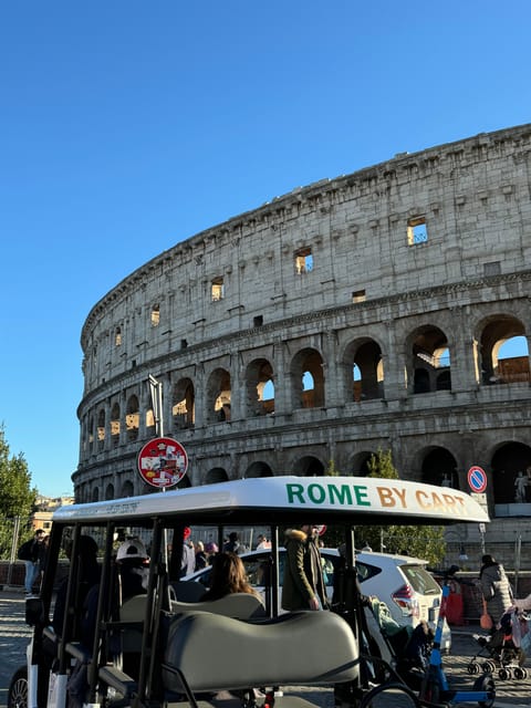 Rome: City Highlights Private Golf Cart Tour - Piazza Venezia and the grand center of Rome