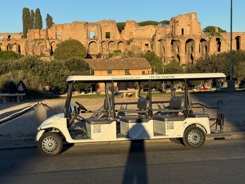 Rome: City Highlights Private Golf Cart Tour - From the Colosseum to Circus Maximus