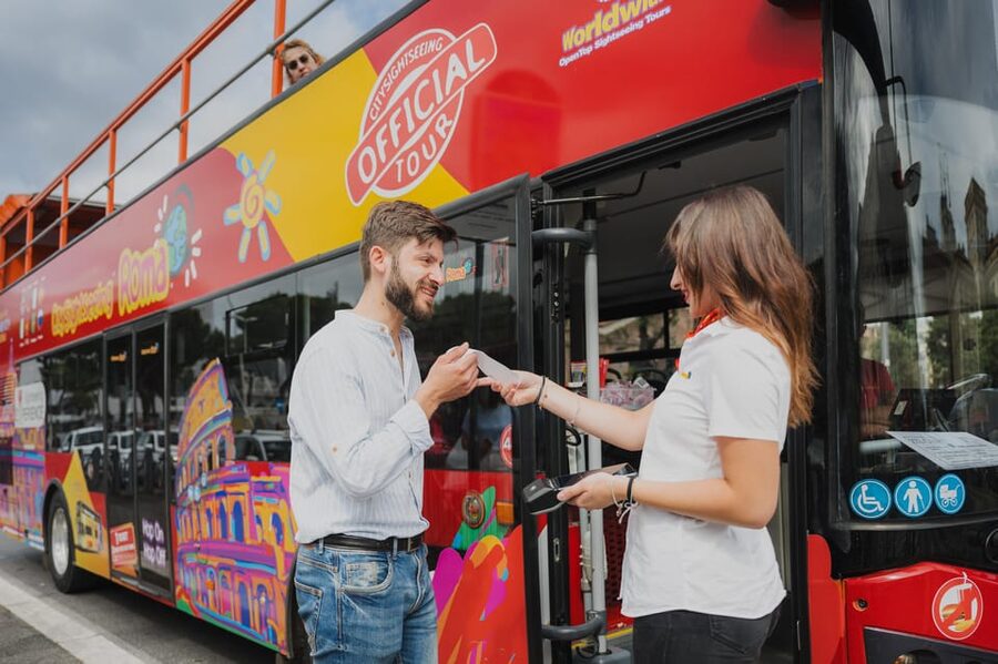 Rome: City Sightseeing Hop-on Hop-off Bus with Audioguide - Starting at Via Marsala and Roma Termini