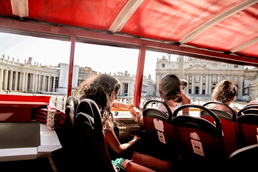 Rome: City Sightseeing Hop-on Hop-off Bus with Audioguide - Piazza Venezia and Largo di Torre Argentina