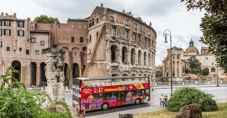 Rome: City Sightseeing Hop-on Hop-off Bus with Audioguide - The Audio Guide, App, Headphones, and Wi-Fi