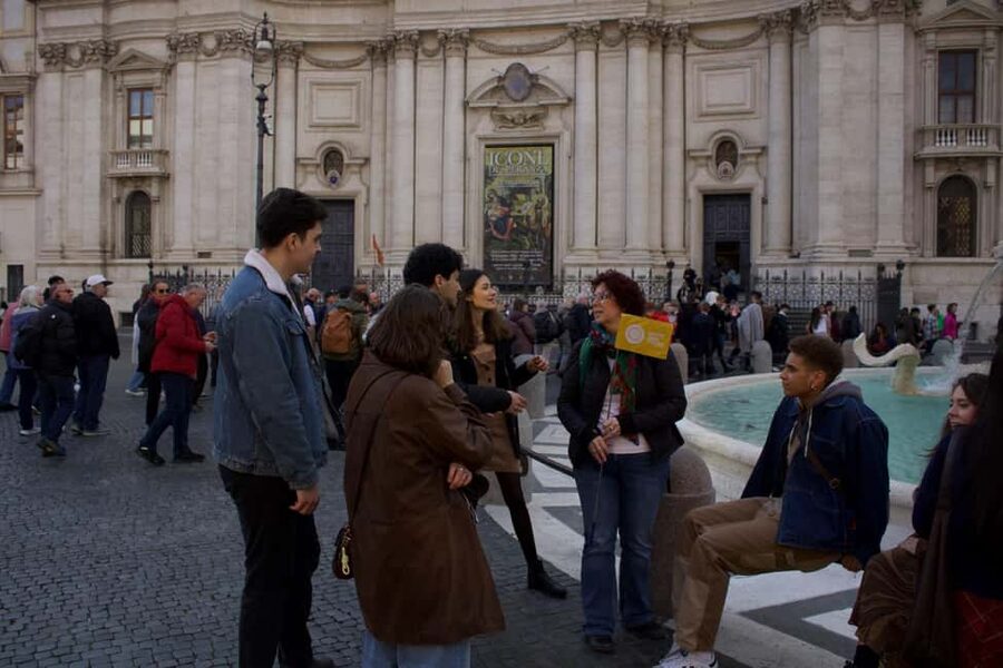 Rome: City Walking Tour in English or Spanish - Sant’Ignazio and Rome’s theatrical church interiors