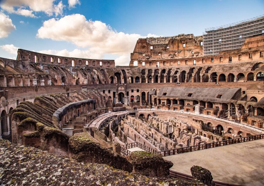 Rome: Colosseum Arena Access and Ancient Rome Guided Tour - Palatine Hill: The Uphill Start With Big Roman Views