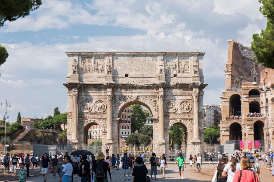 Rome: Colosseum Arena, Roman Forum & Palatine Tour - Climbing Palatine Hill for Rome’s broadest views