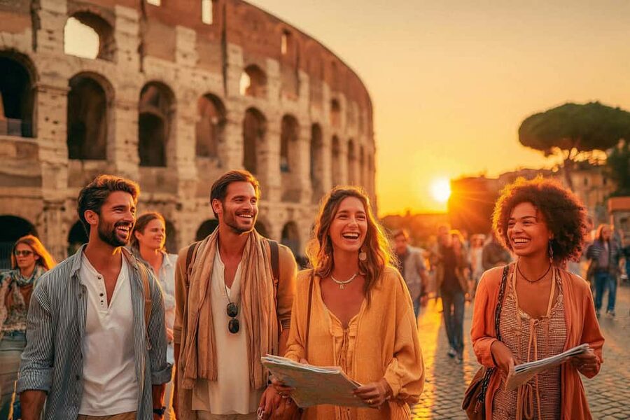 Rome: Colosseum Arena Twilight Tour & Imperial Forum Visit - The one-hour Colosseum visit