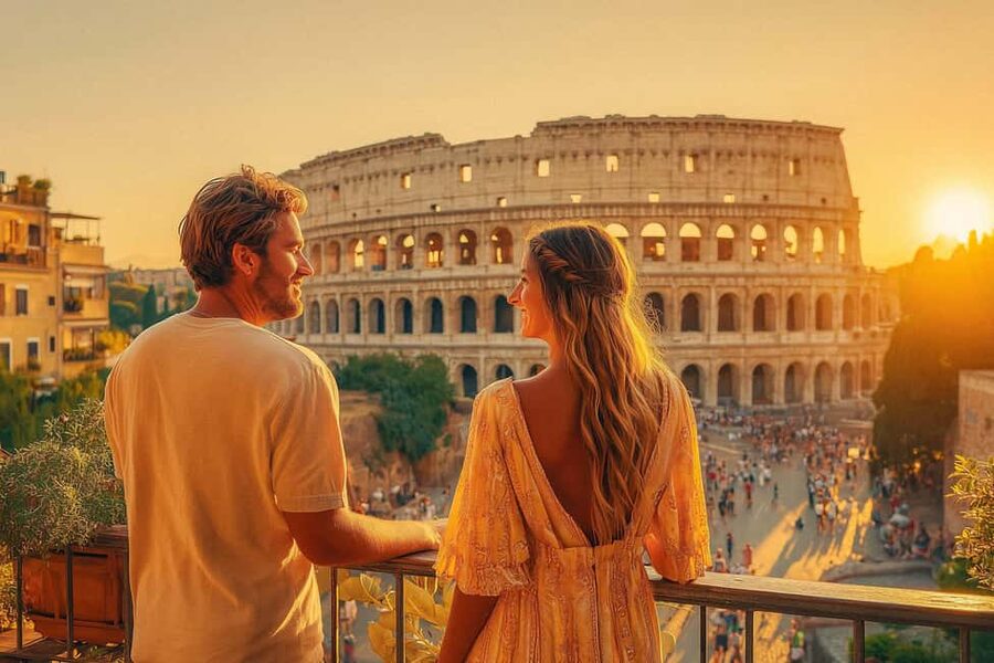 Rome: Colosseum Arena Twilight Tour & Imperial Forum Visit - Walking Via dei Fori Imperiali