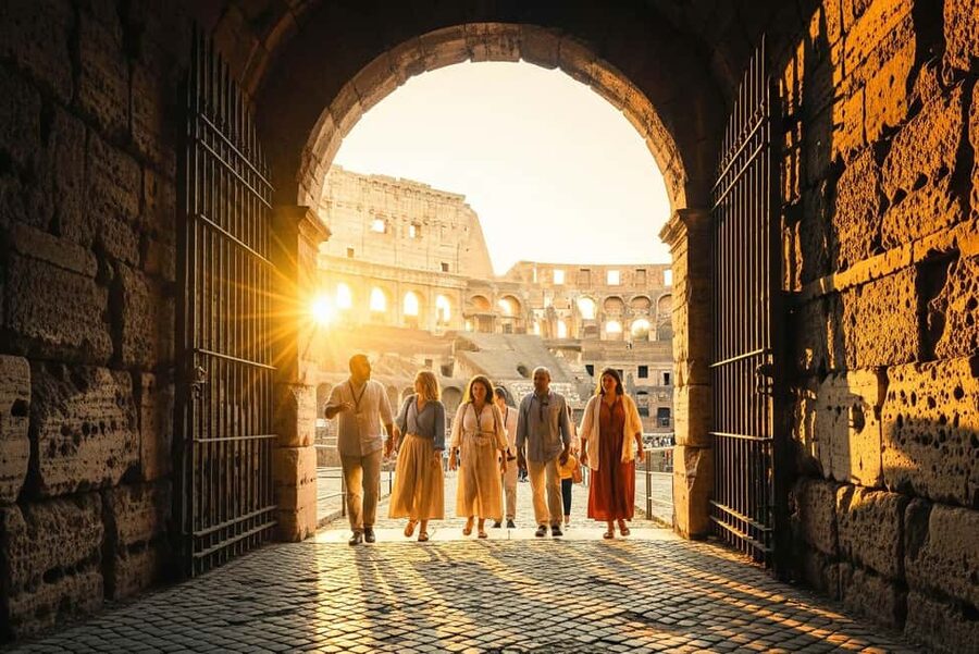 Rome: Colosseum Arena Twilight Tour & Imperial Forum Visit - Meeting at Via della Polveriera 8