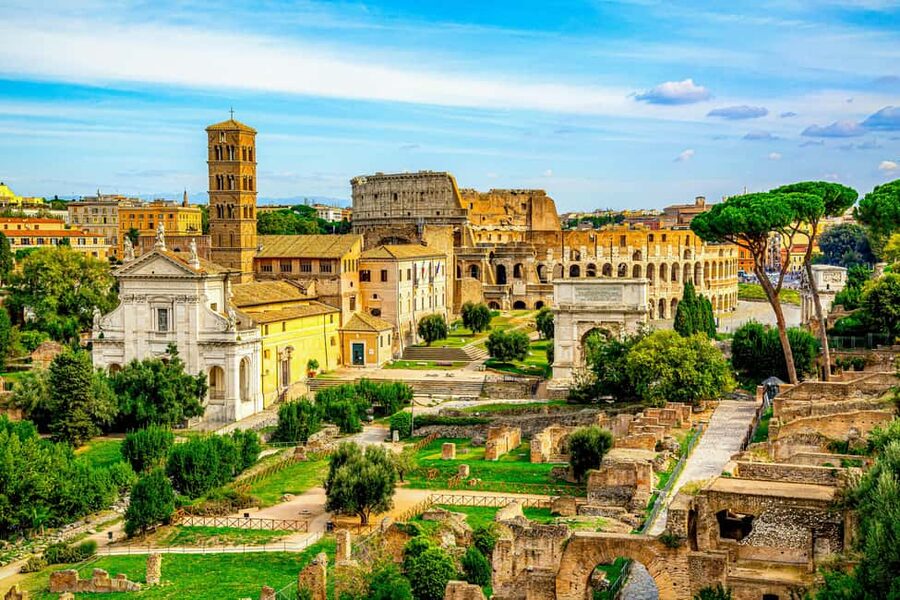 Rome: Colosseum Entry, Palatine Hill, Forum, with Audioguide - Entering the Colosseum at a reserved time