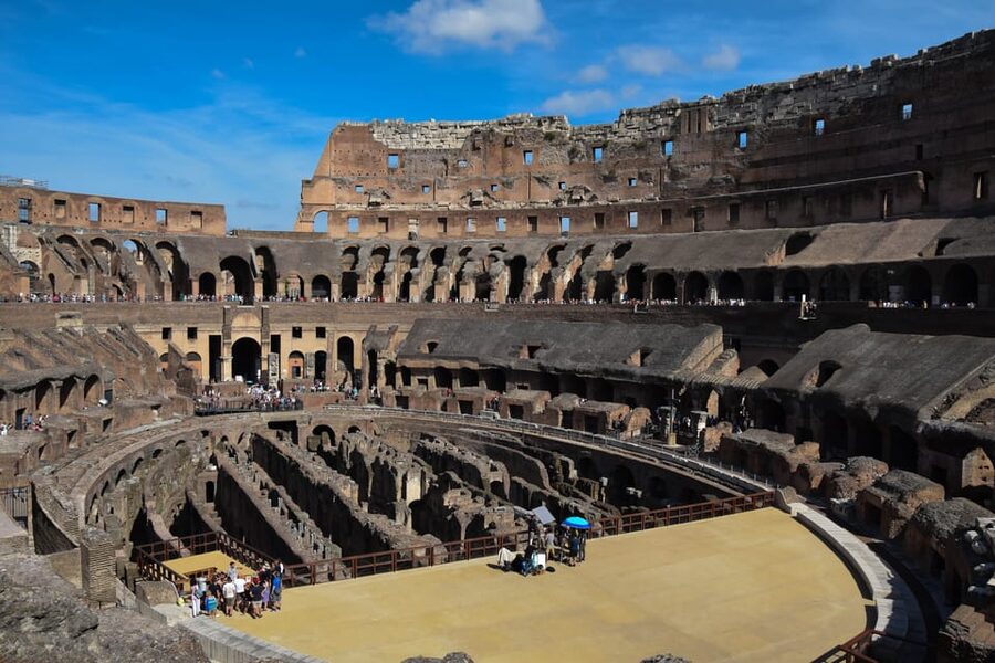 Rome: Colosseum Experience with Audio Guide and Arena Option - Entering through the Arena Floor