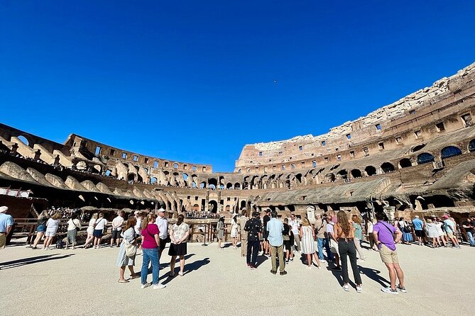 Rome: Colosseum, Forum & Palatine with Arena Access + Audio Guide - What this Colosseum ticket really gives you