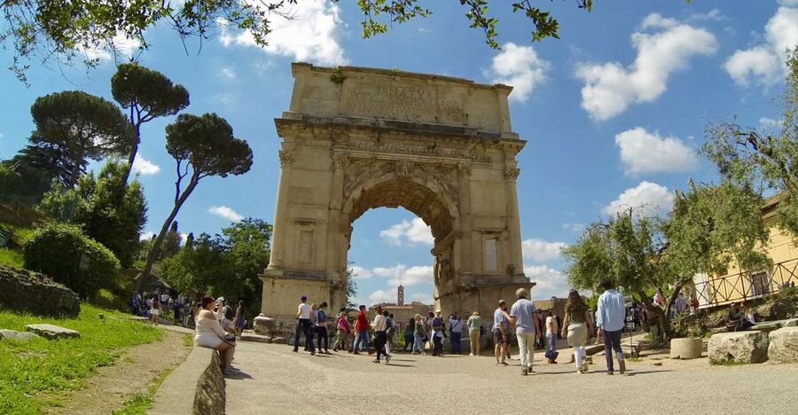 Rome: Colosseum, Roman Forum, and Palatine Hill Tour - Entering the Colosseum for a 75-minute visit