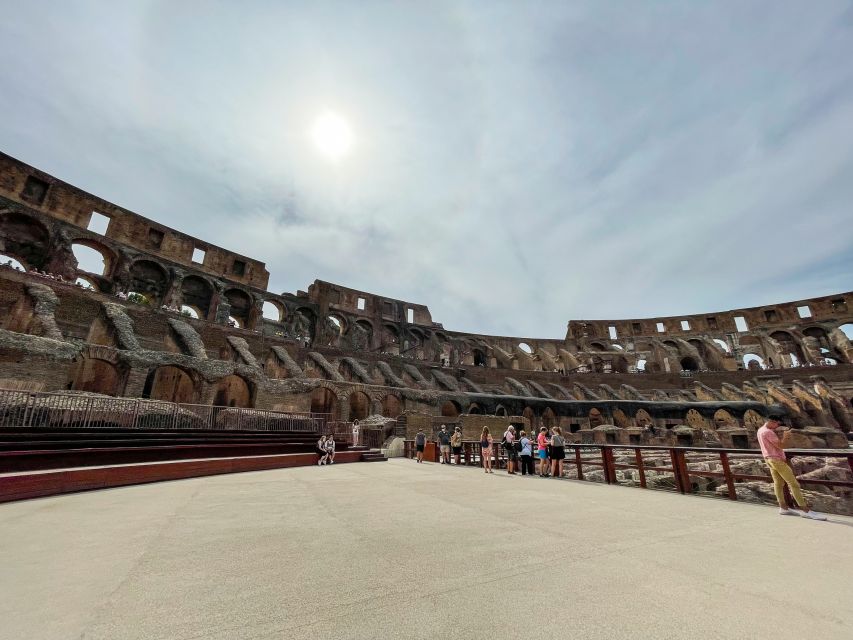Rome: Colosseum Tour with Access to the Gladiator Arena - What happens after the guided portion