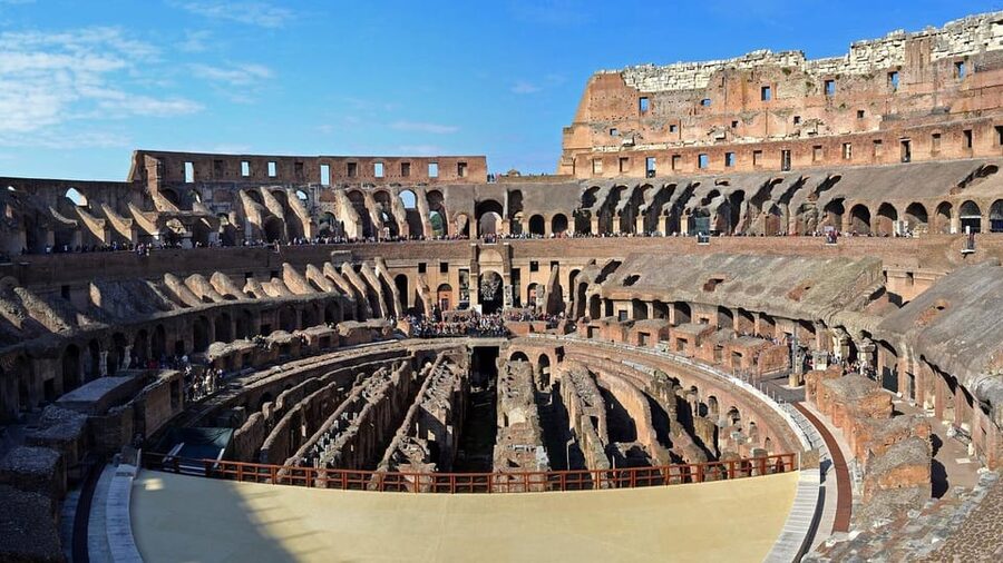 Rome: Colosseum with Access to Arena Floor and Ancient Rome - The first and second levels of the Colosseum