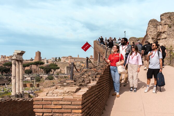 Rome: Colosseum with Roman Forum & Palatine Hill Guided Tour - Walking, steps, cobblestones, and summer heat