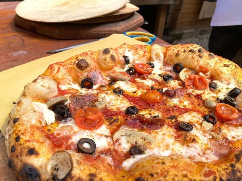 Rome: Combo Pizza and Pasta Cooking Class with Wine - Starting with pizza dough and a wood-fired oven